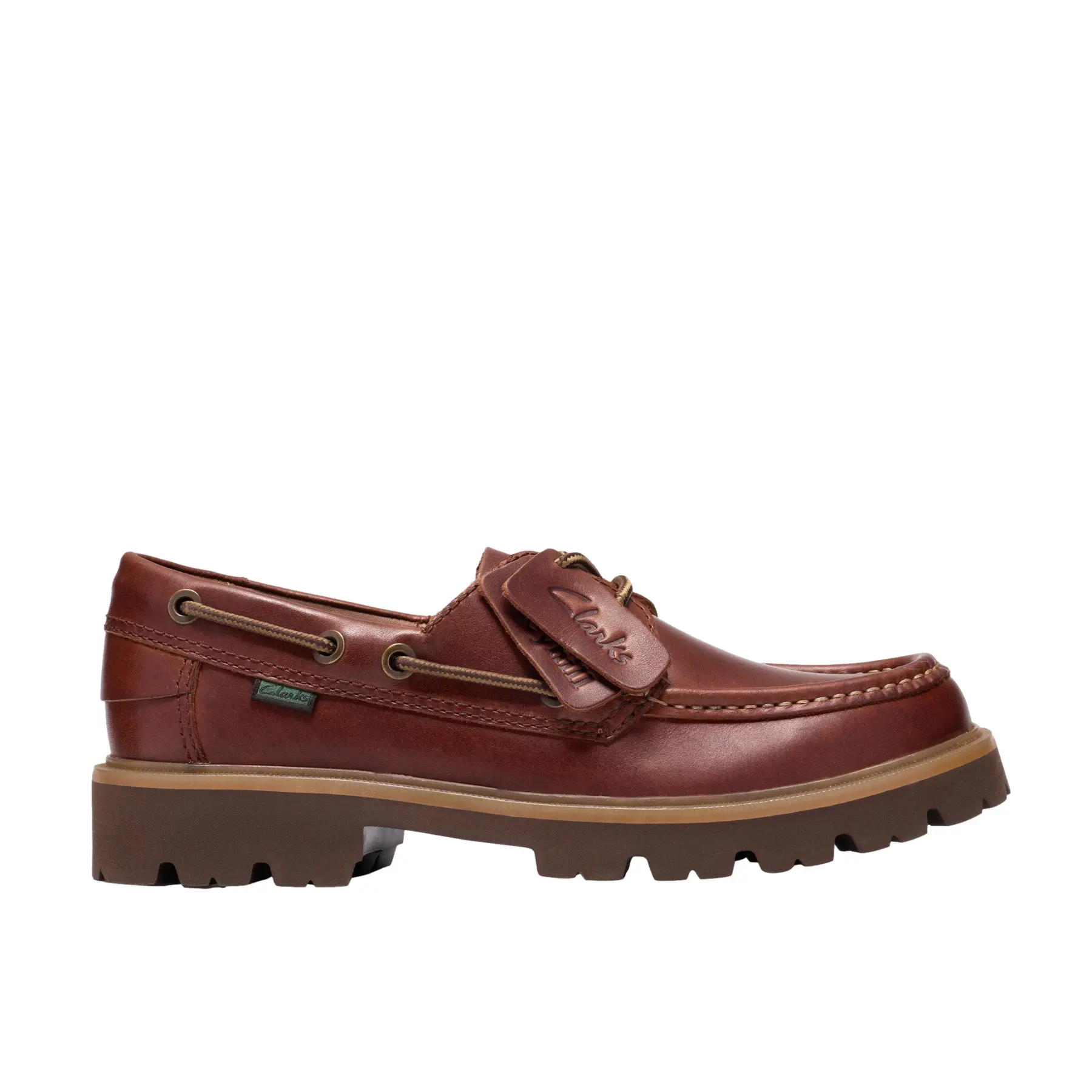 Bateau leather Clarks Cleyhill Boat