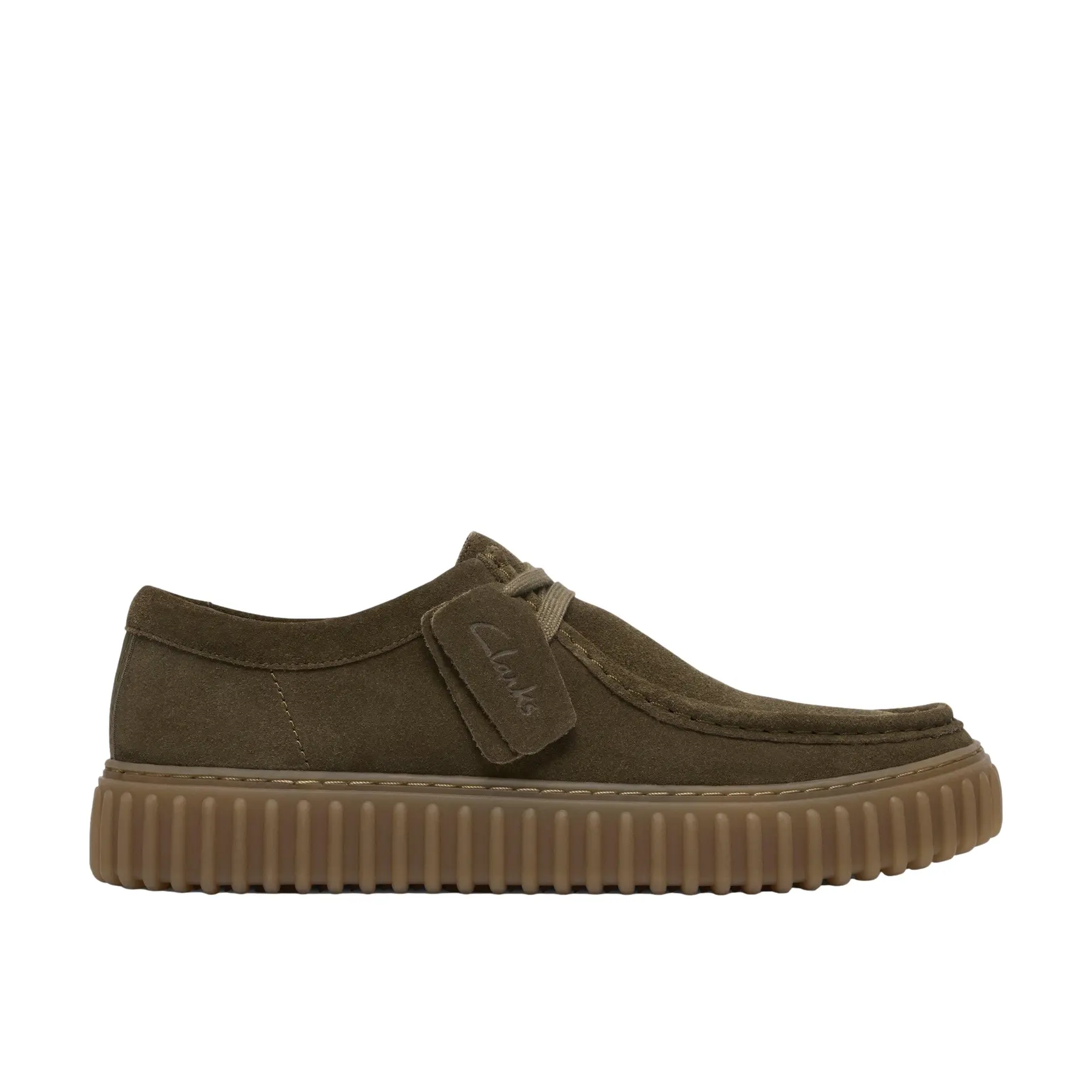 Suede boat shoes Clarks Torhill Lo