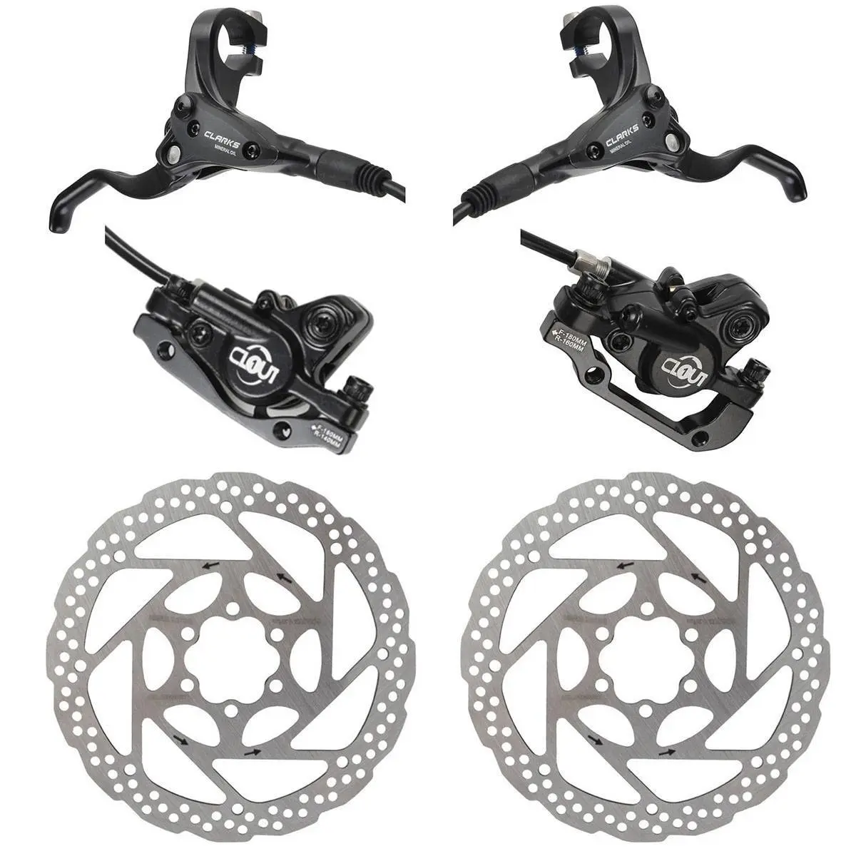 Hydraulische schijfrem set Clarks Clarks