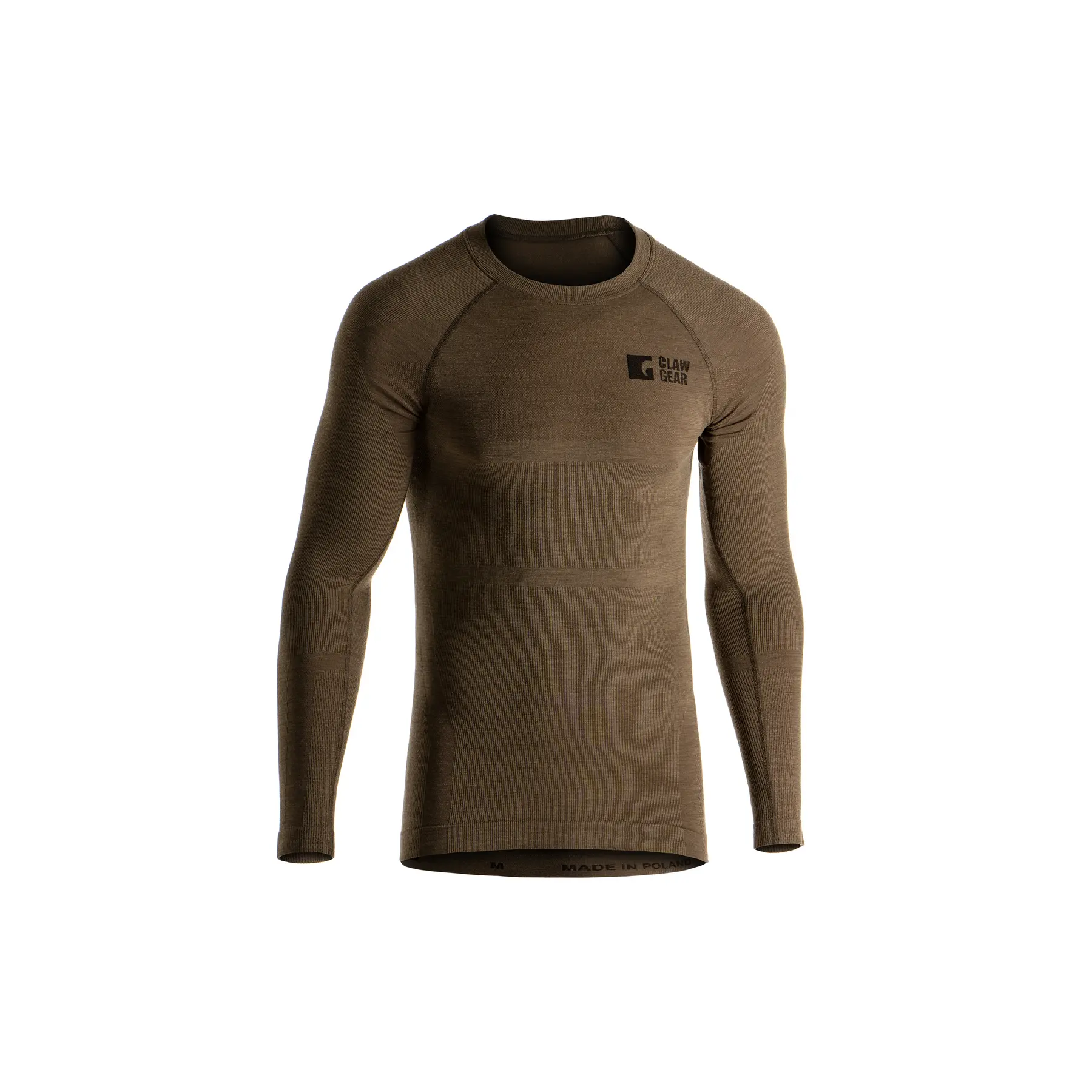 Naadloze lange mouwen T-shirt van wol Clawgear Merino
