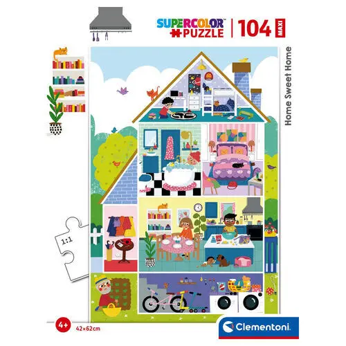 Puzzle mit 104 Teilen Clementoni Home Noli Maxi
