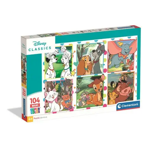 Puzzle mit 104 Teilen Clementoni Disney Classic Maxi