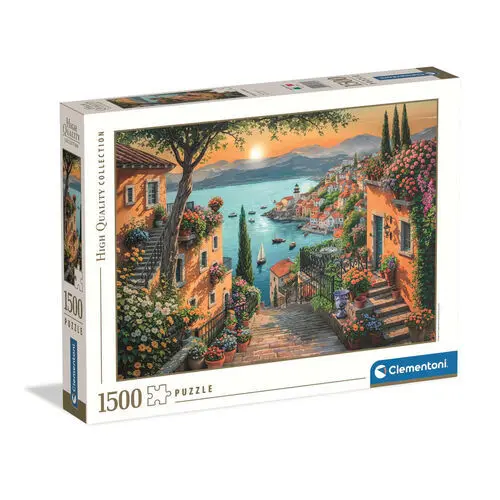 Puzzle mit 1500 Teilen Clementoni Steps To The Harbor
