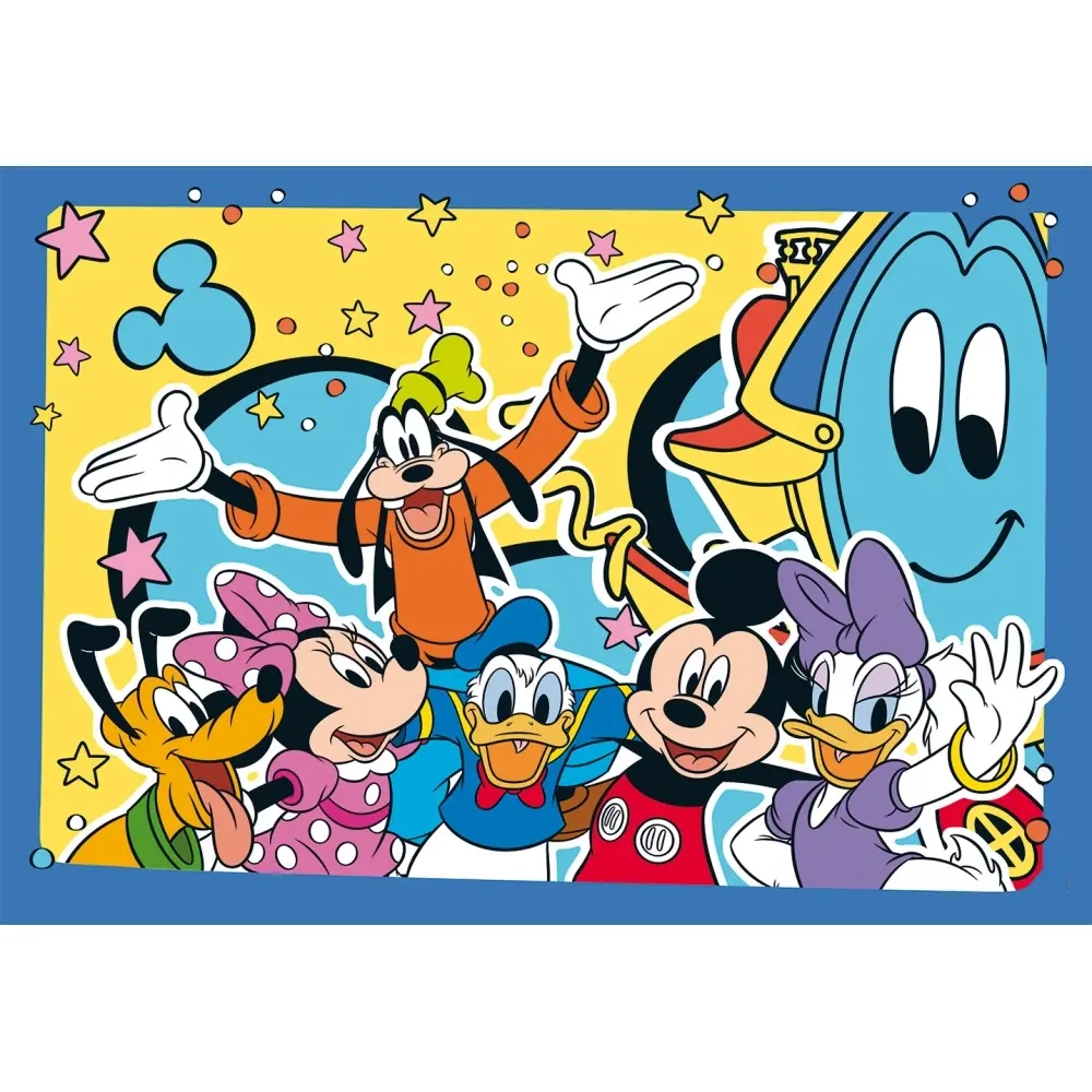 Clementoni Bunt Puzzle Aus 2 X 20 Teile Doppelt Mickey - Bild 5