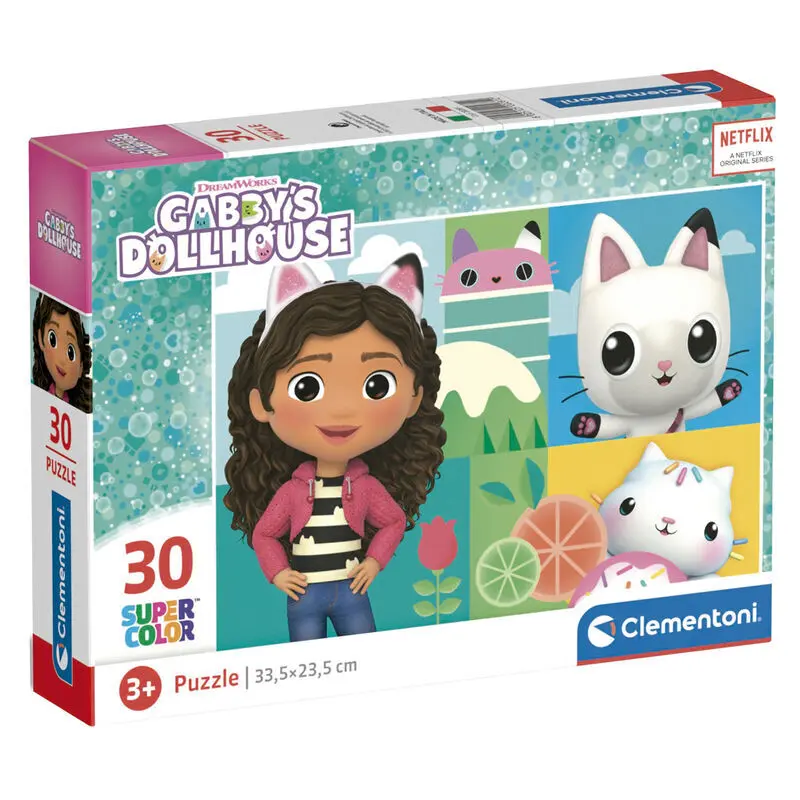 Puzzle mit 30 Teilen Clementoni Gabbys Dollhouse