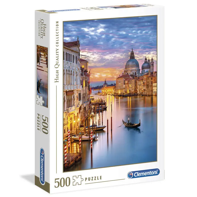 Puzzle mit 500 Teilen Clementoni Lighting Venice