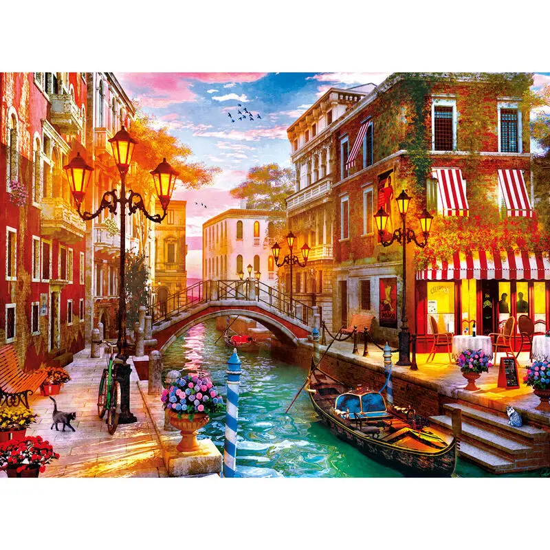 Puzzle mit 500 Teilen Clementoni Sunset Over Venice