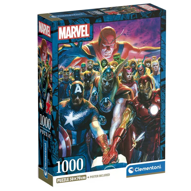 Puzzle mit 1000 Teilen Clementoni Marvel Avengers