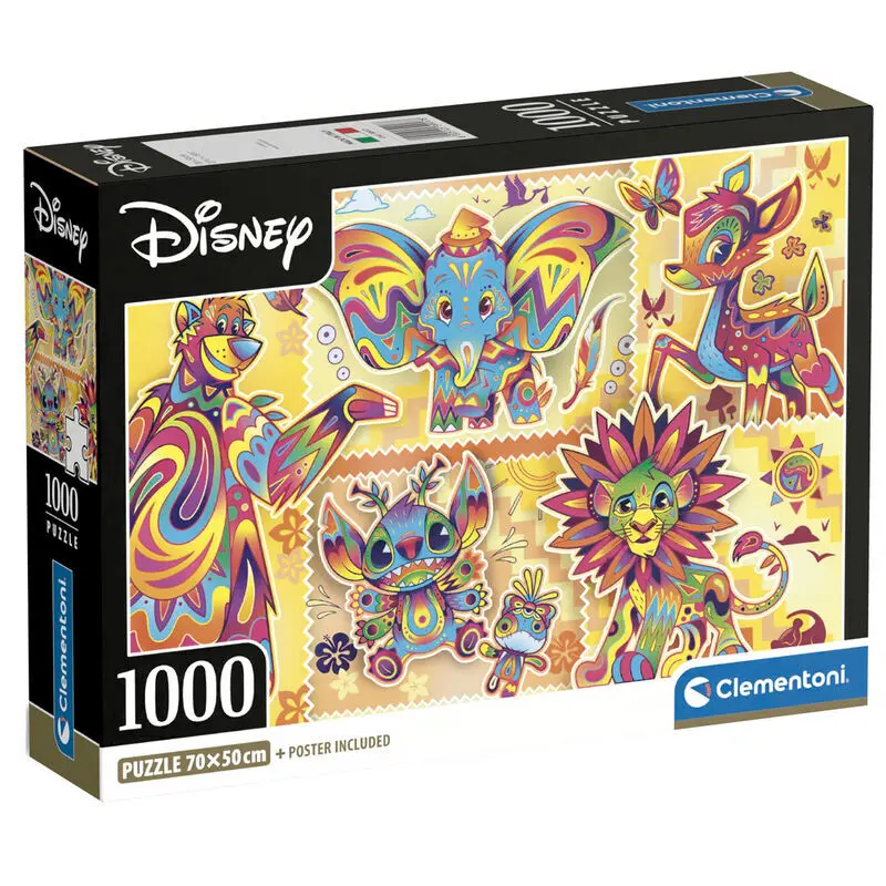 Puzzle mit 1000 Teilen Clementoni Disney Clasic