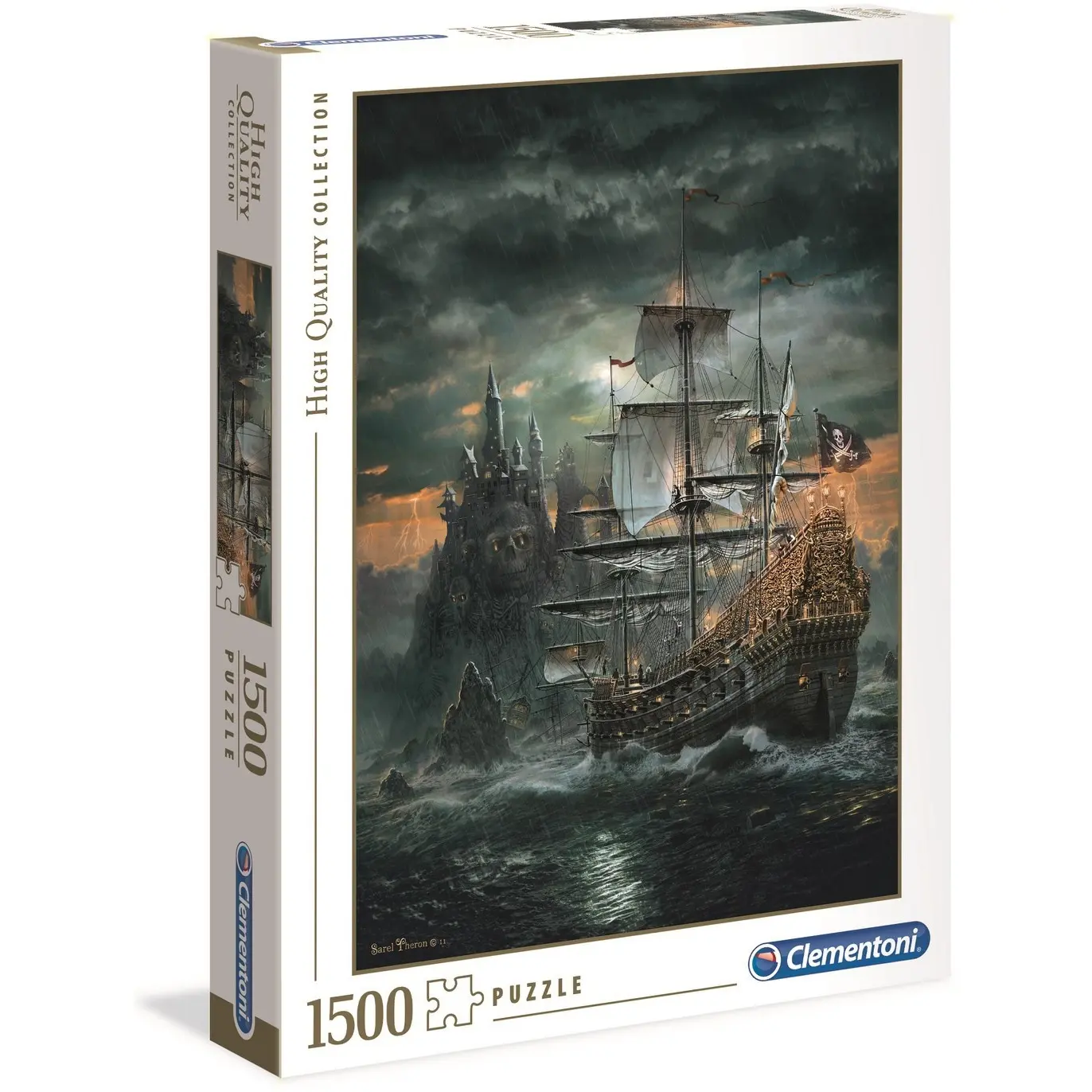 1500-teiliges Puzzle Clementoni Bat Pirate