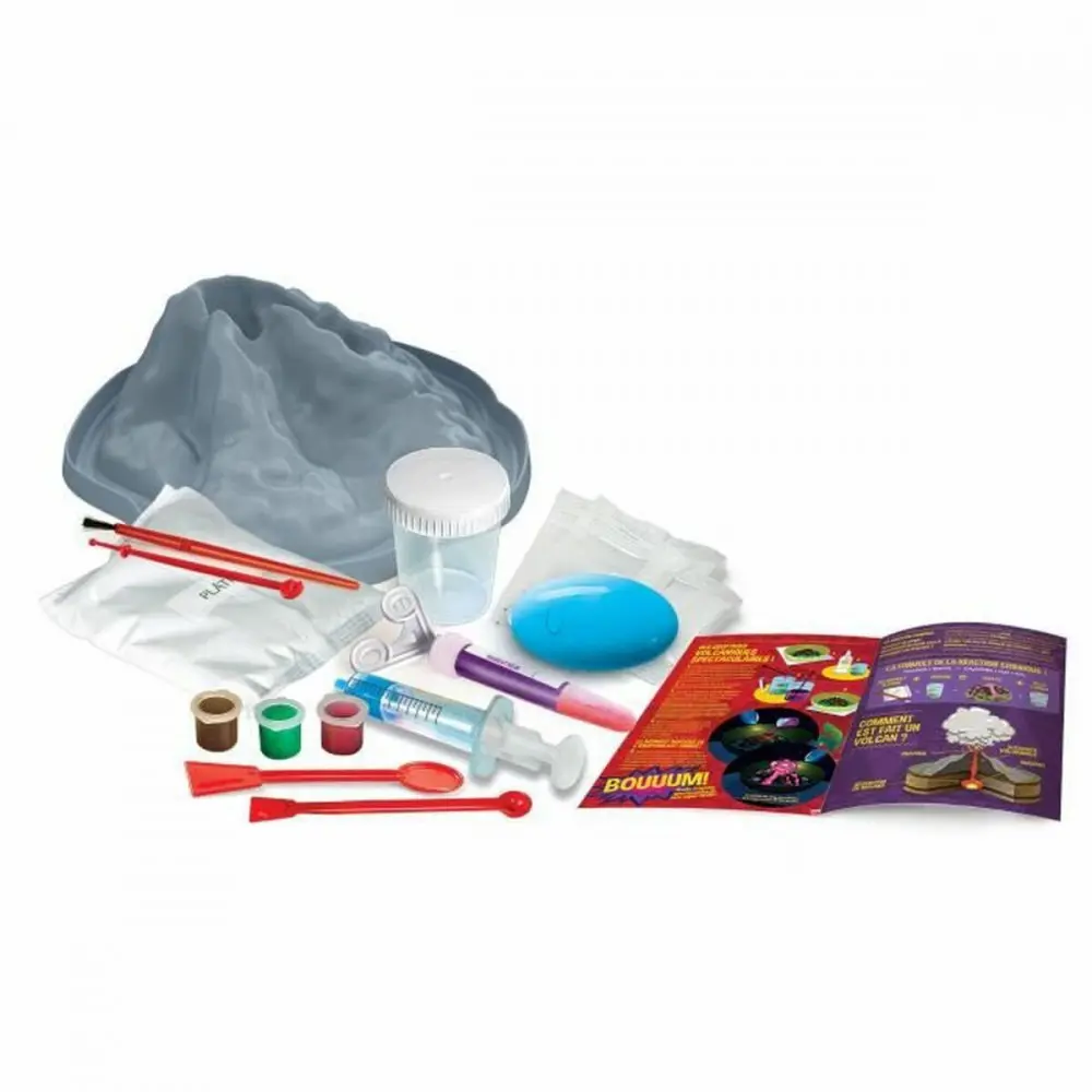 Activités créatives Eruption Volcanique Phosphorescente Clementoni