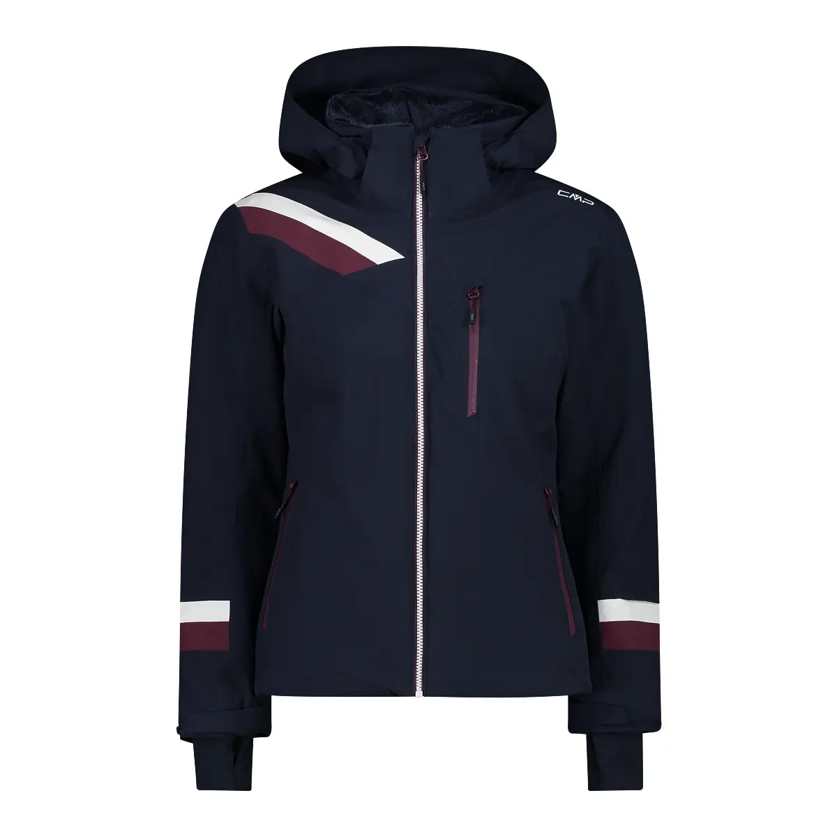 Giacca con cappuccio zip donna CMP