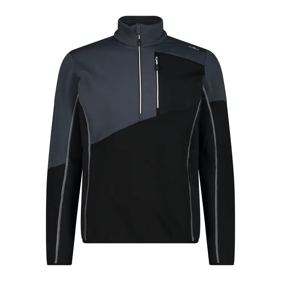 Roll-neck fleece CMP Grid Tech