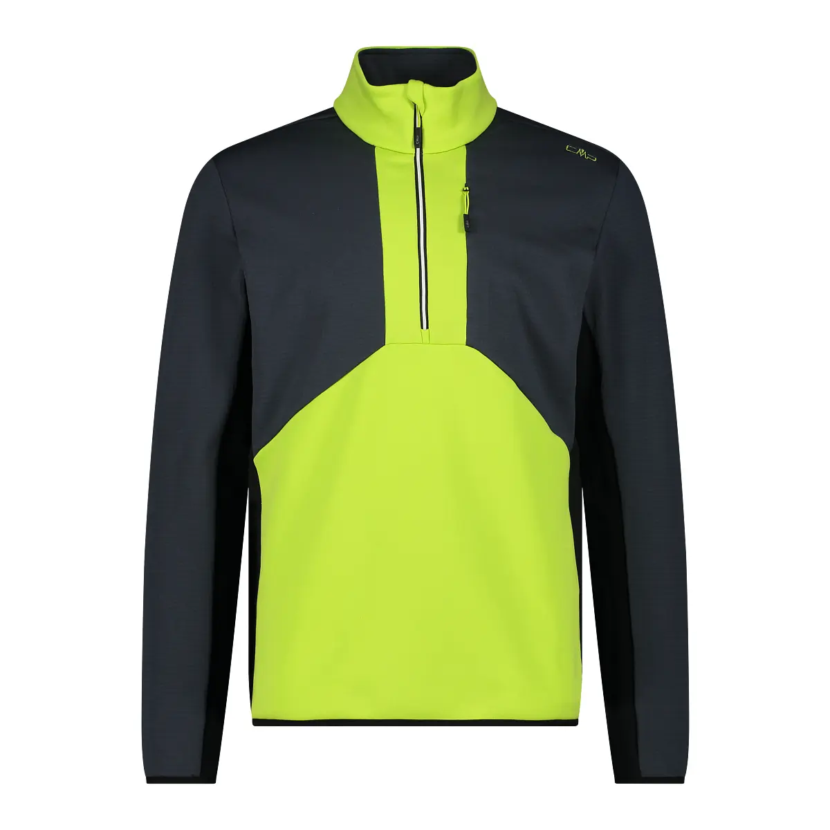 Zip Neck Jumper CMP Grid Tech