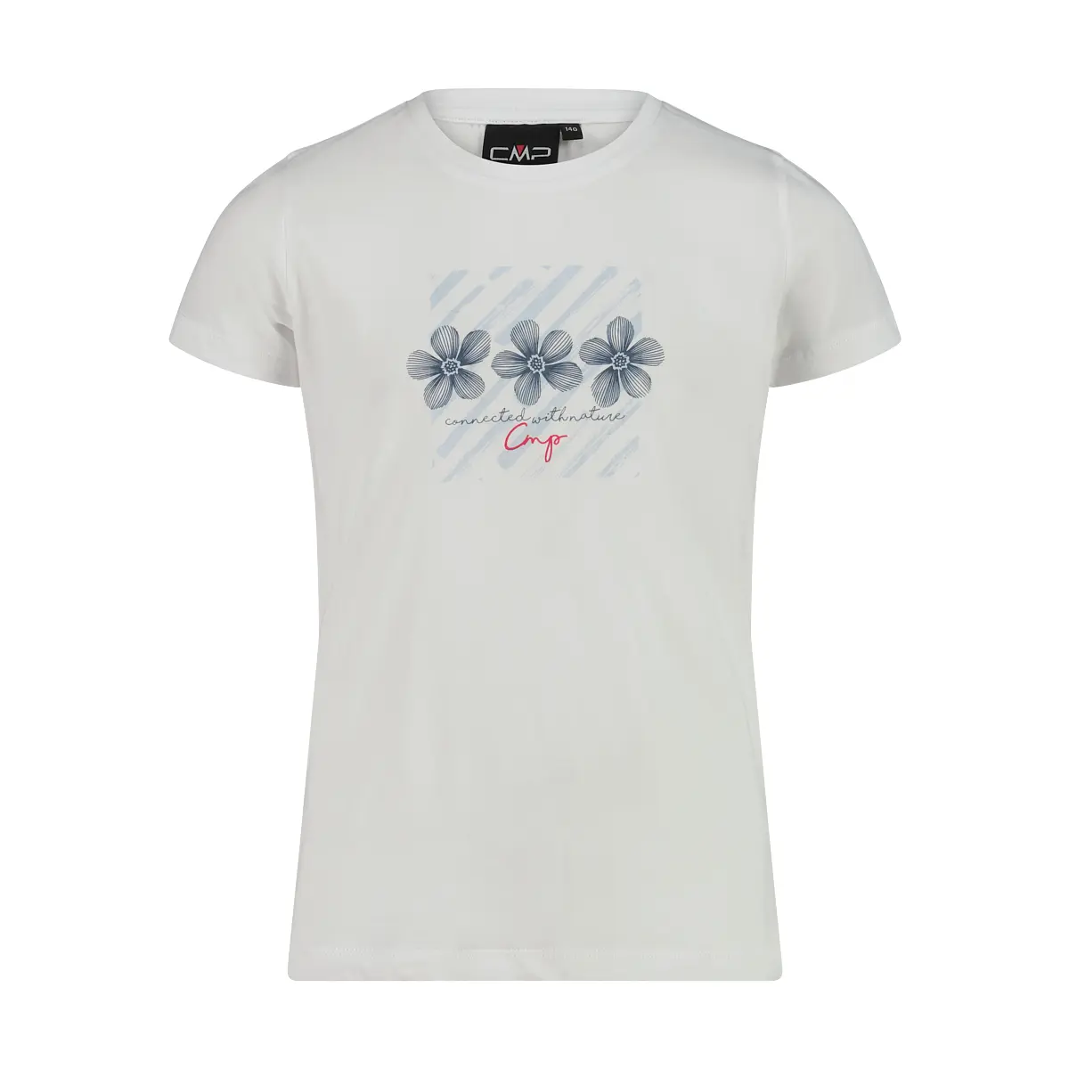 T-shirt in cotone biologico ragazza CMP