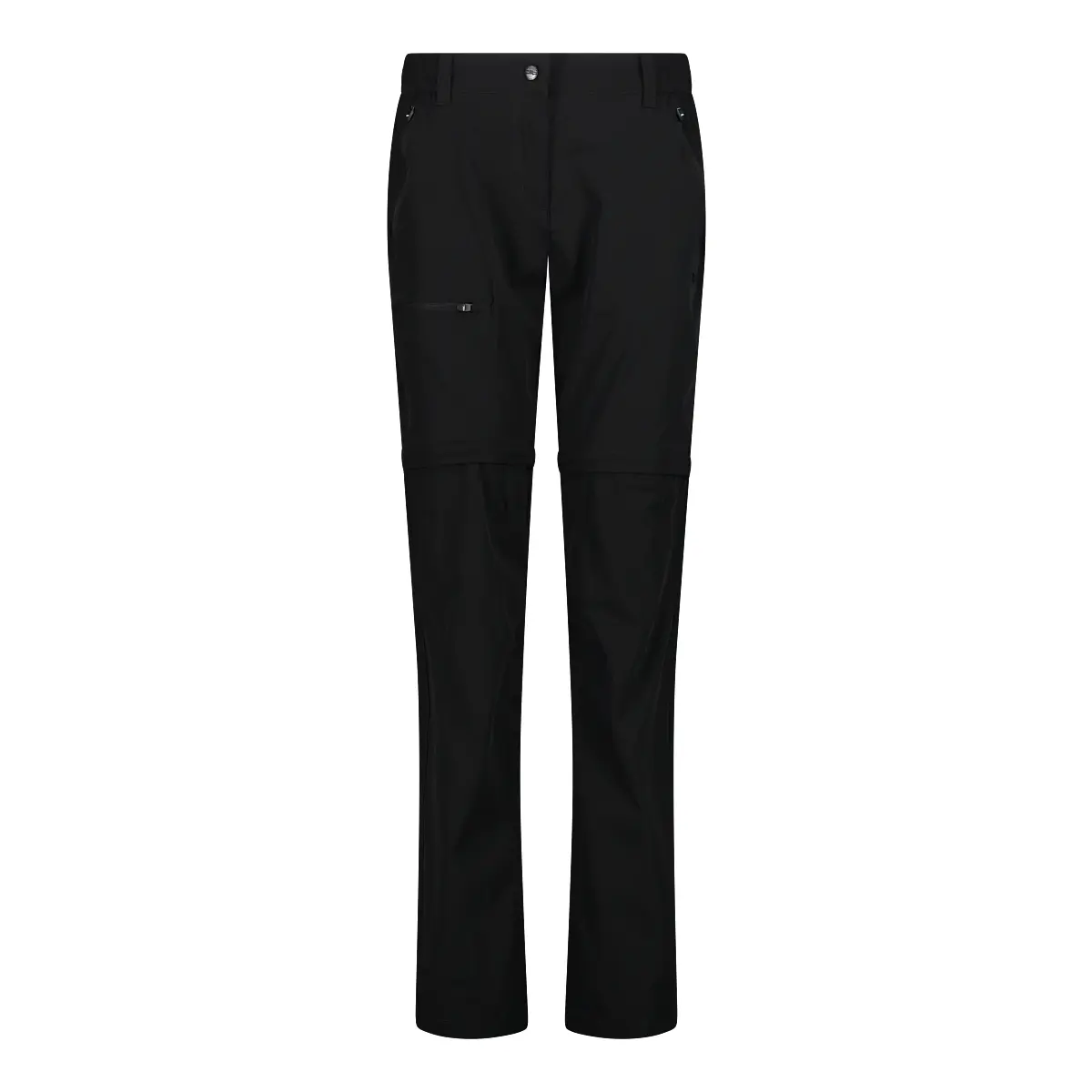 Stretch-Zip-Hose für Frauen mit Cargo-Taschen CMP