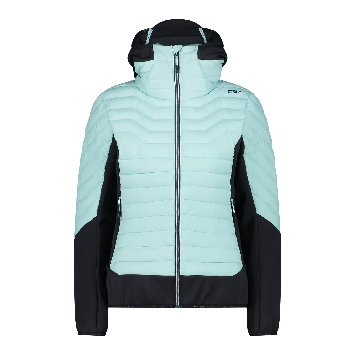 Giacca ibrida con cappuccio fisso donna CMP