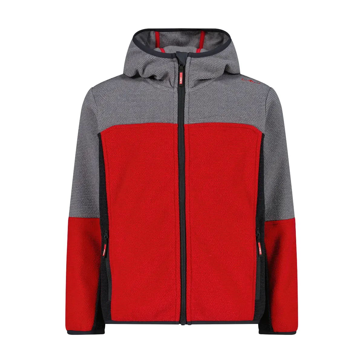 Kinder fleece met capuchon CMP