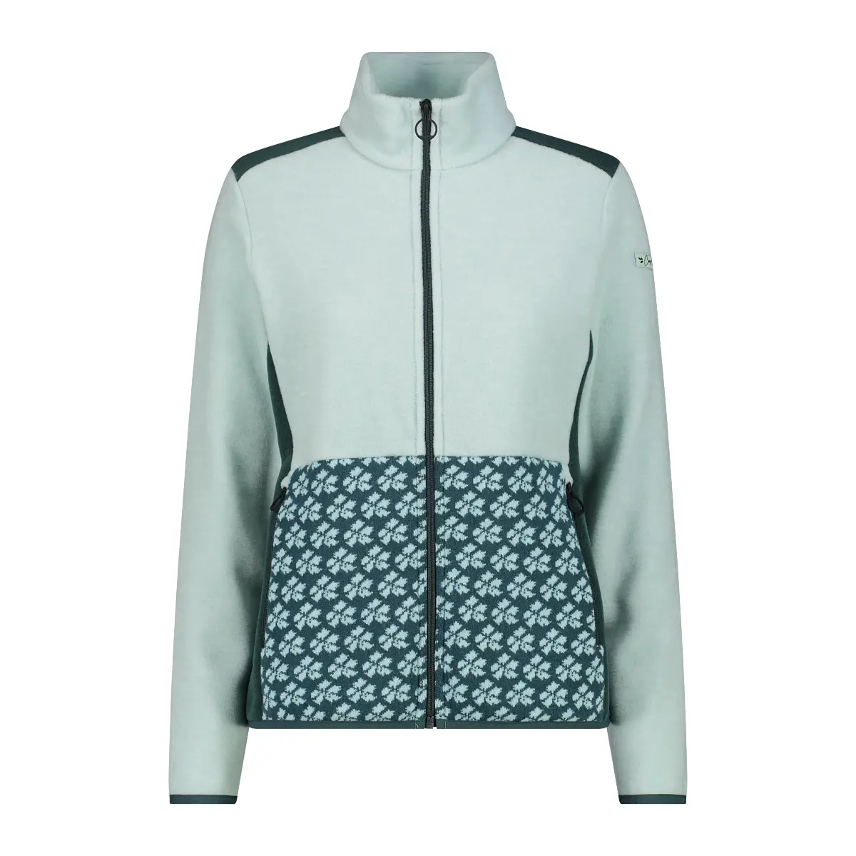 Women's zip fleece sweatshirt CMP