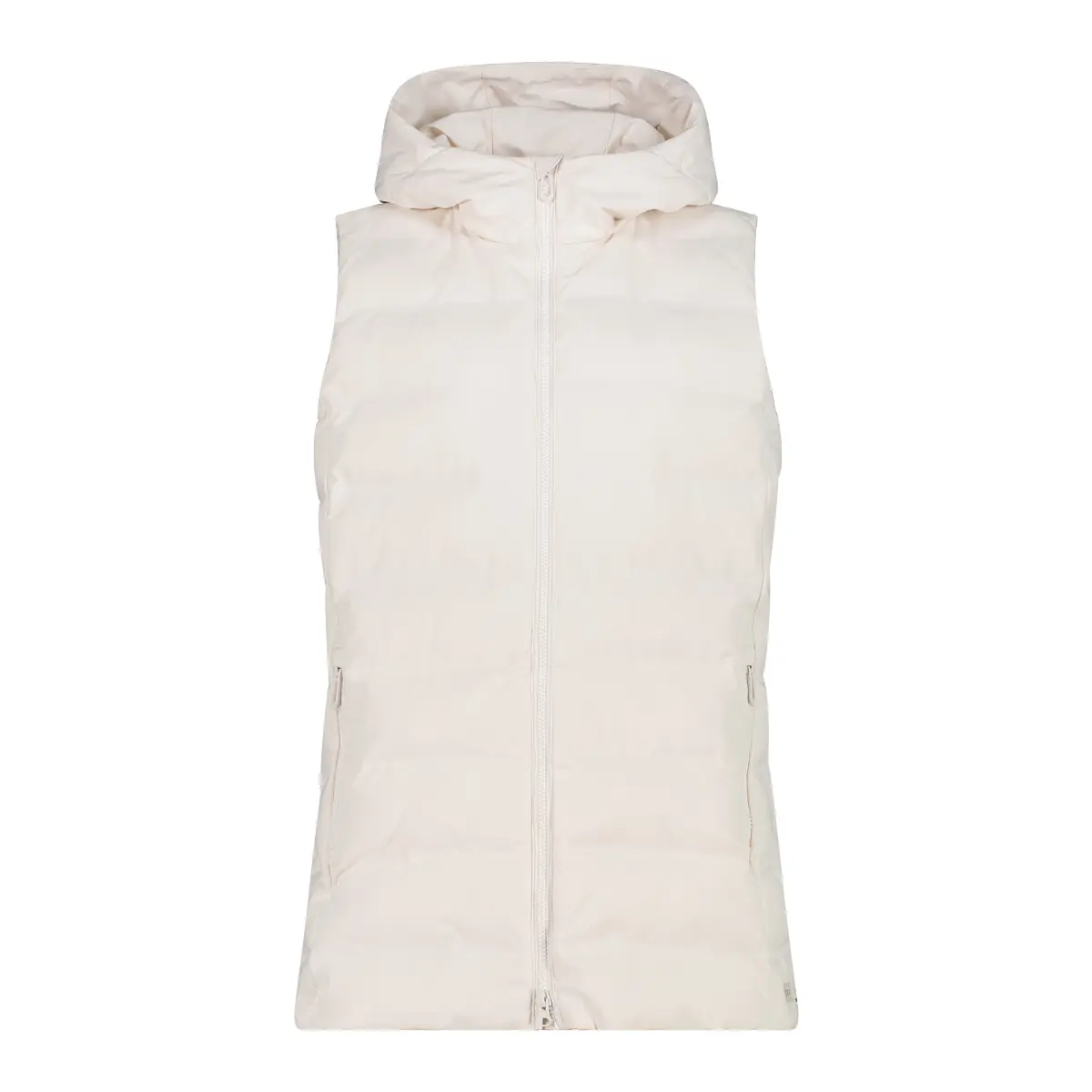 Gilet imbottito con cappuccio e zip donna CMP