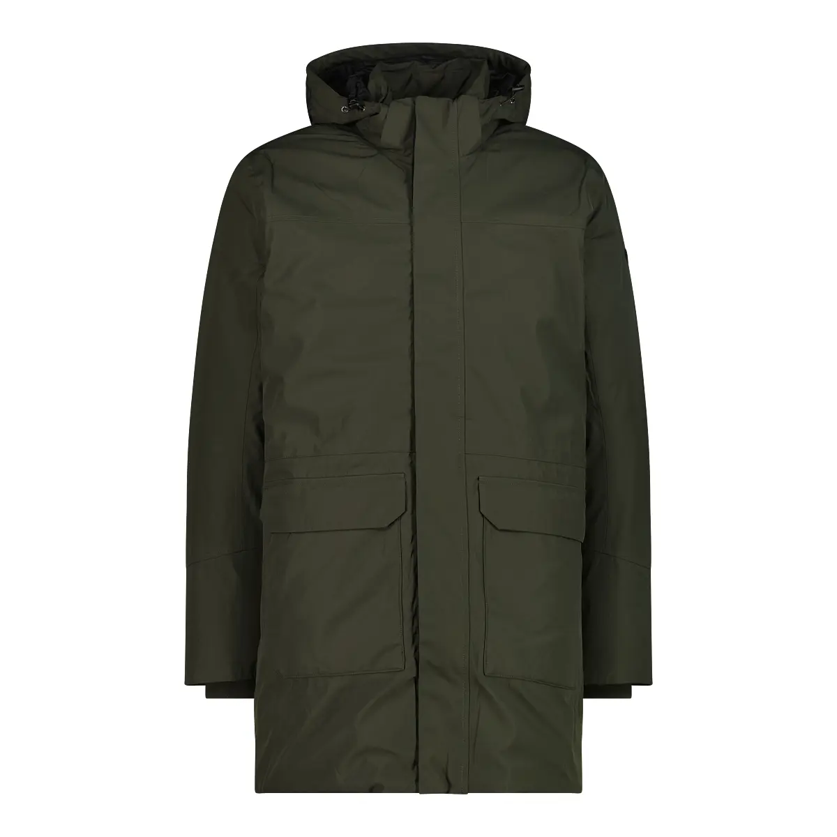 Parka con cappuccio zipato CMP