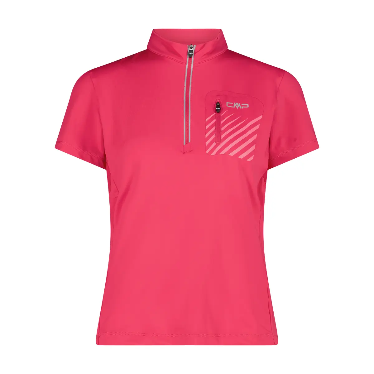 T-Shirt ½ Zip mit Tasche Damen CMP