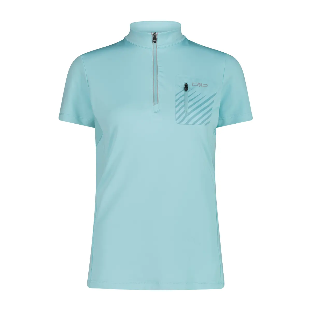 T-Shirt ½ Zip mit Tasche Damen CMP