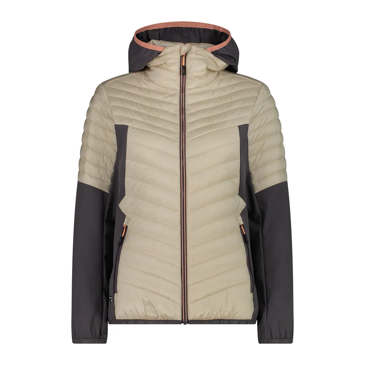Giacca ibrida da donna con cappuccio CMP