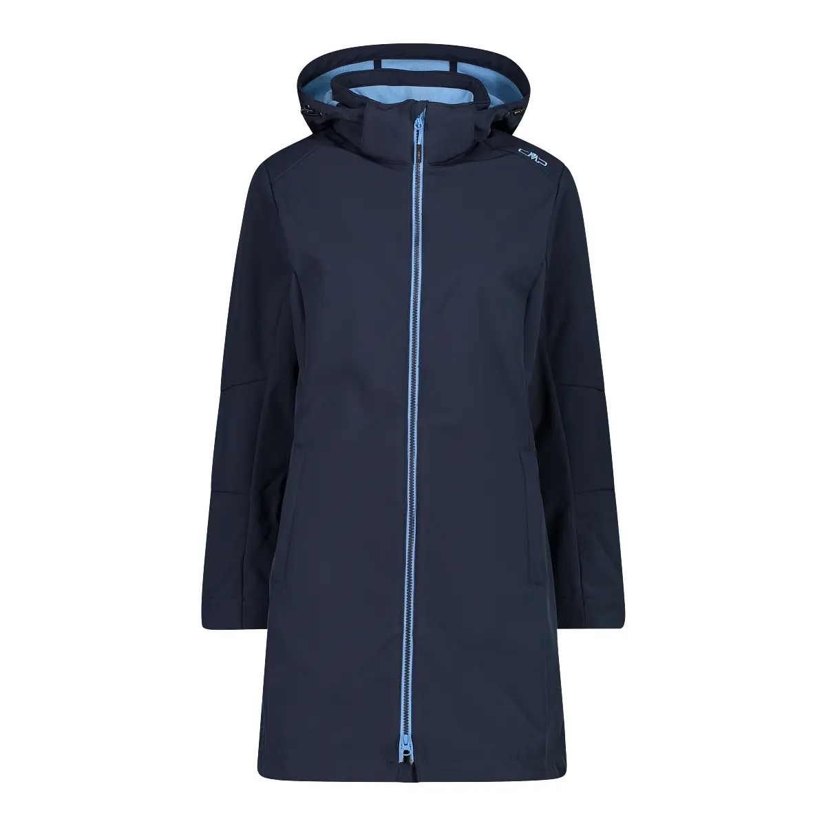 Parka con cappuccio zippered donna CMP