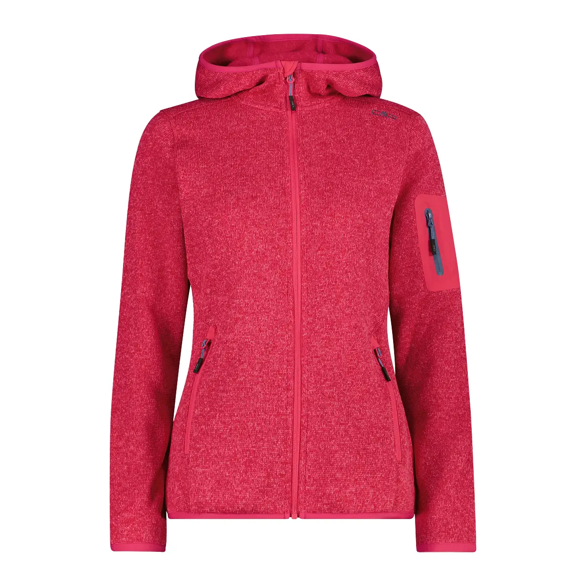 Dikke gebreide hoodie dames CMP Knit-Tech