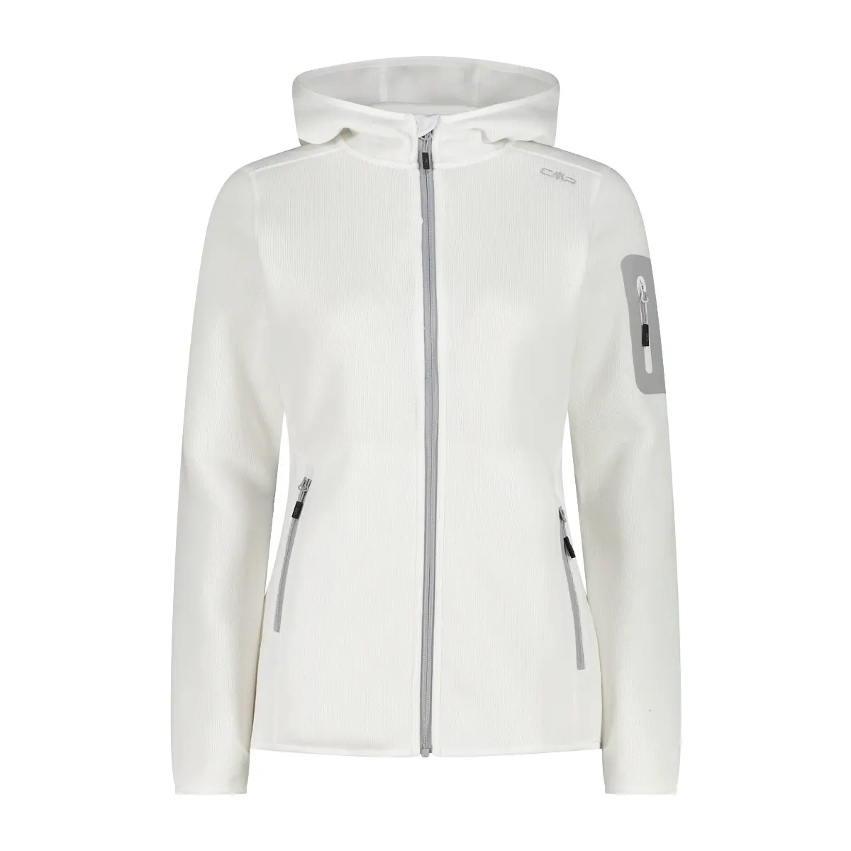 Dames fleece met capuchon CMP