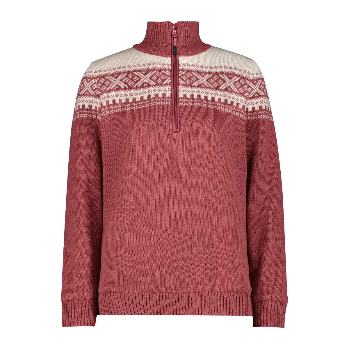 Pull 1/2 zip in brei vrouw CMP