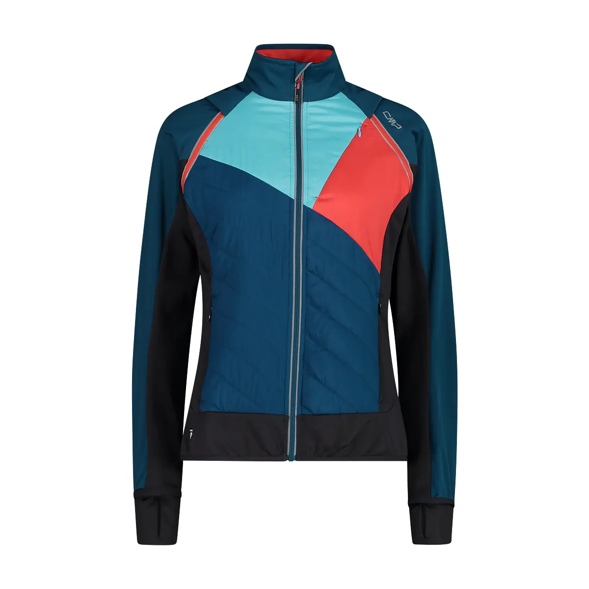 Hybride fleece met afritsbare mouwen voor vrouwen CMP