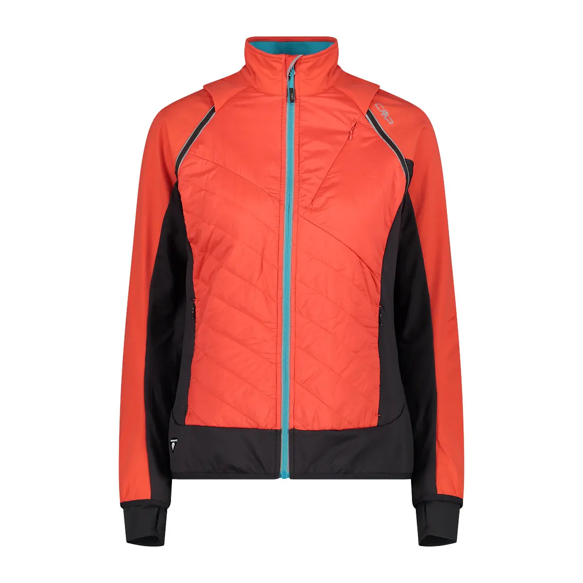 Damen Jacke mit abnehmbaren Ärmeln CMP hybrid