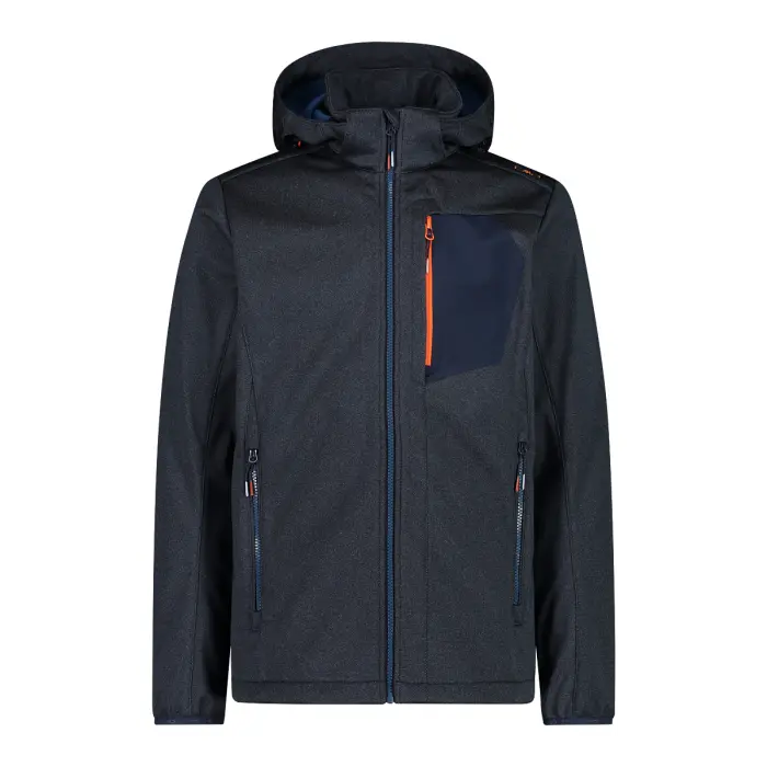 Giacca da trekking con cappuccio con zip CMP