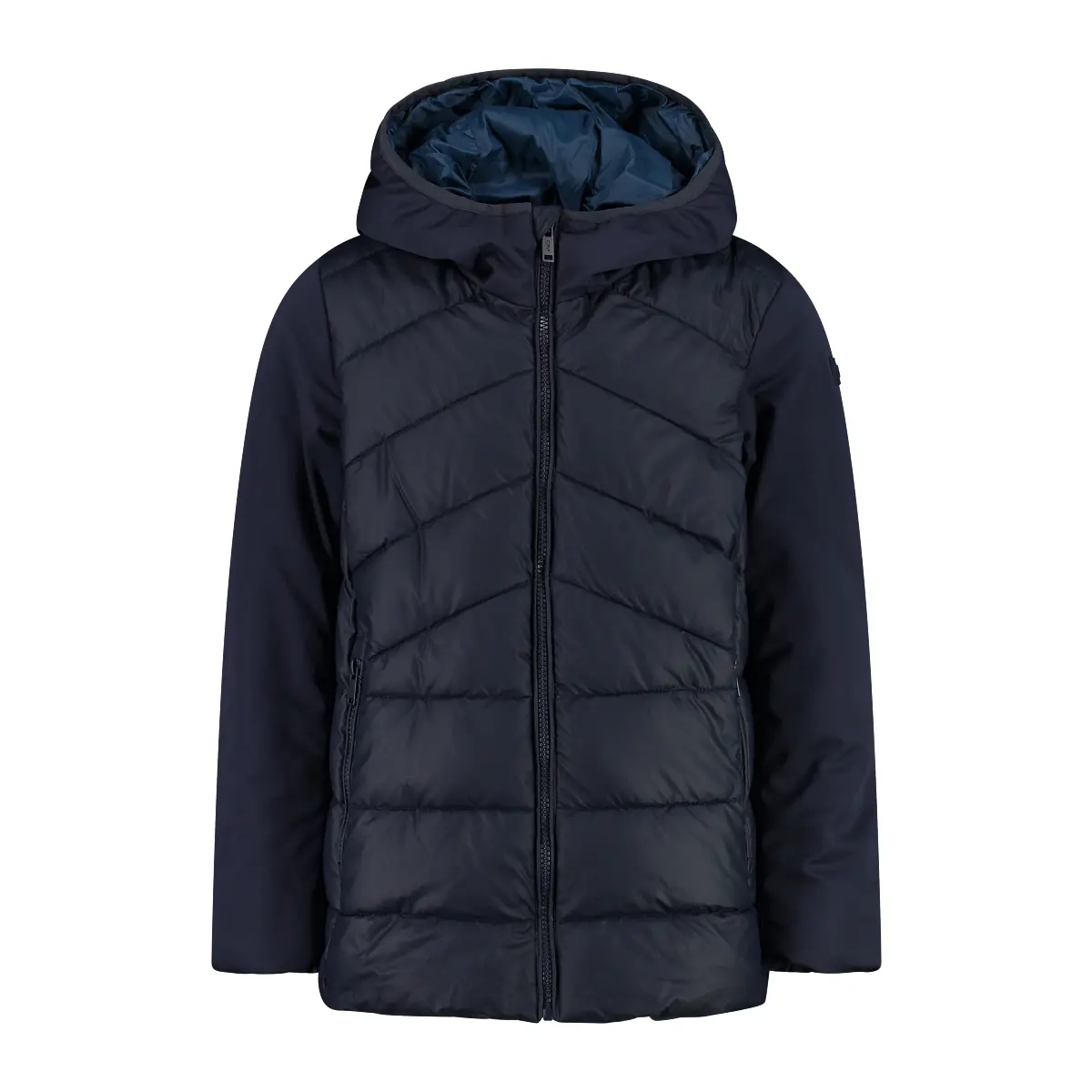 Lange meisjesjas met capuchon CMP