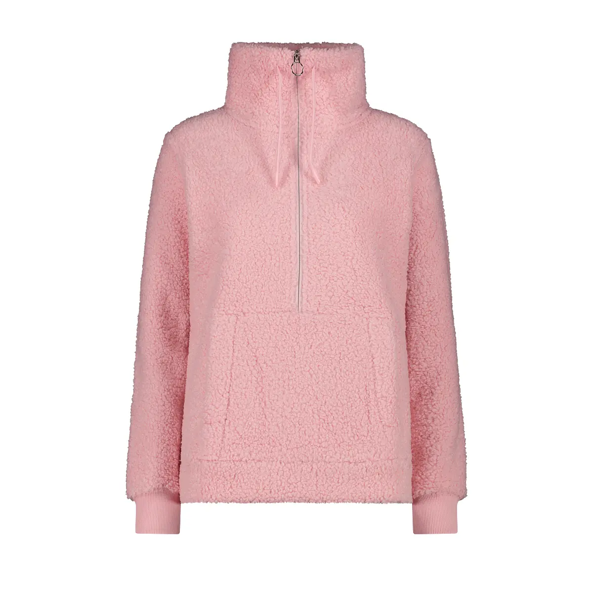 Felpa donna mezza zip CMP