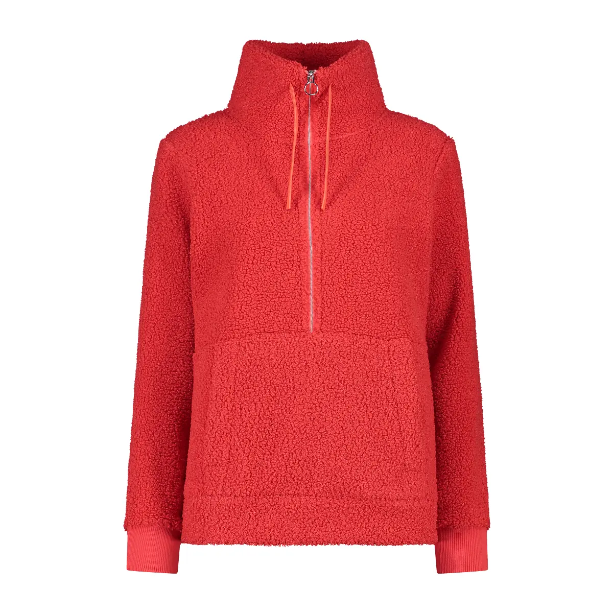 Felpa donna mezza zip CMP