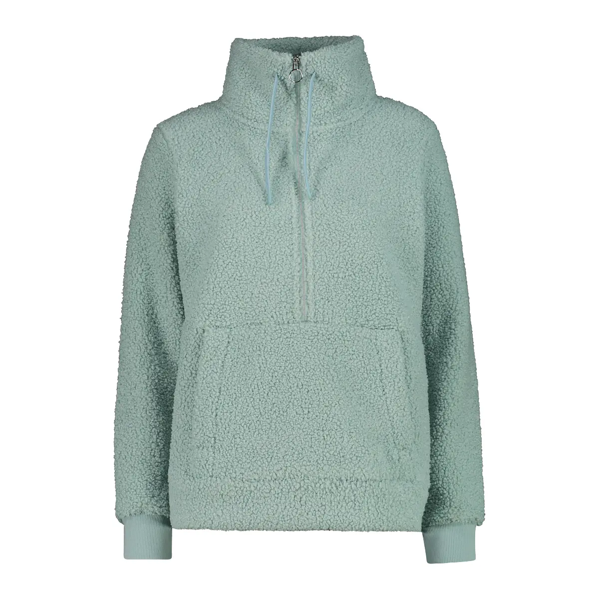 Dames sweatshirt met halve rits CMP