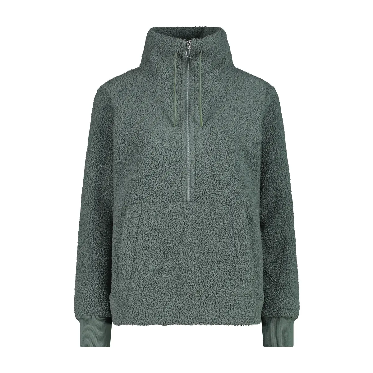 Dames sweatshirt met halve rits CMP