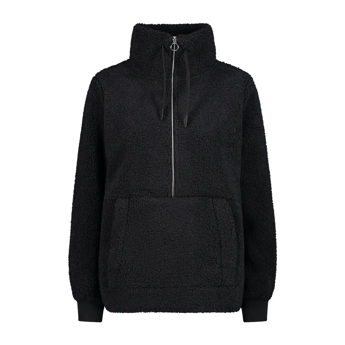 Damen Sweatshirt mit halbem Reißverschluss CMP