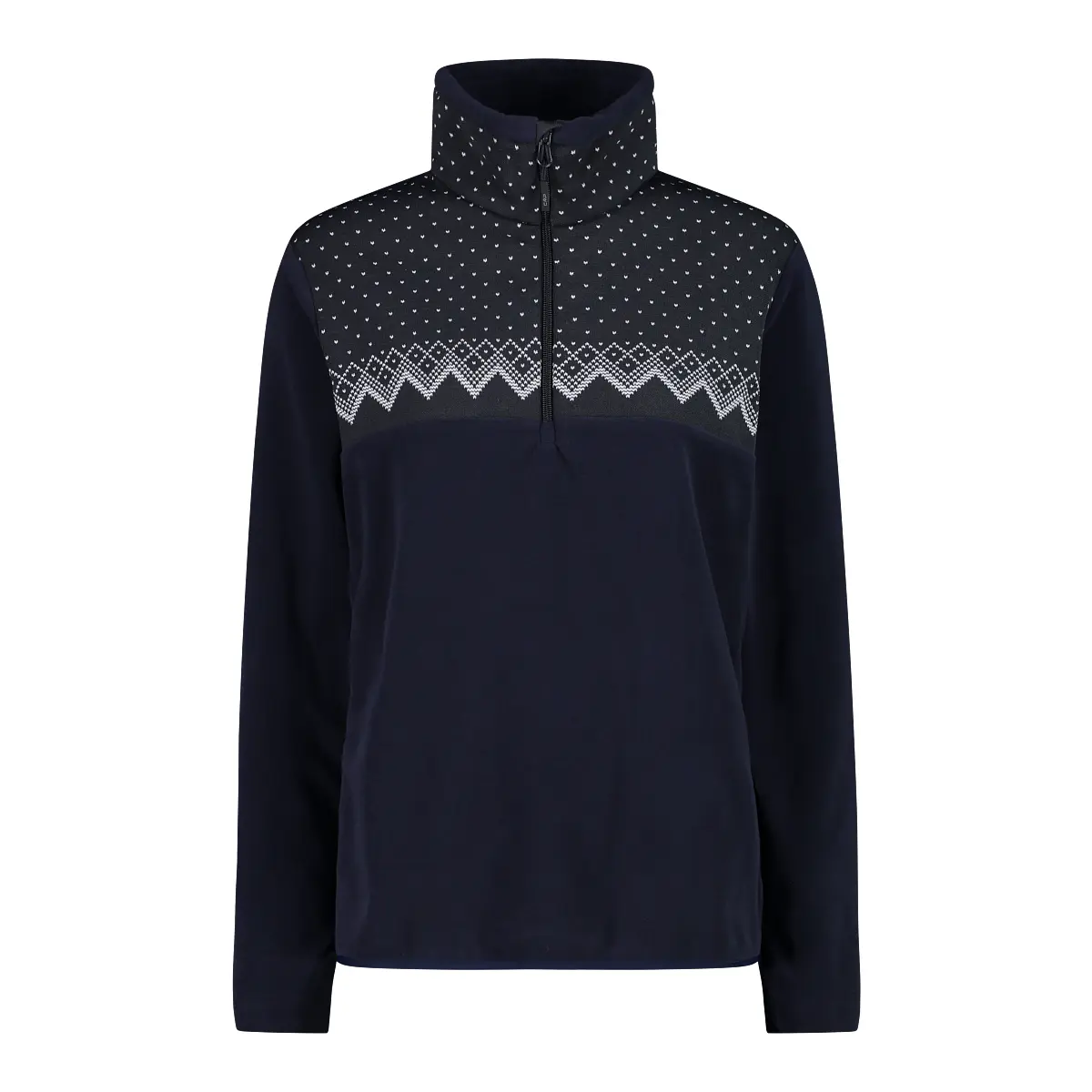 Fleece met halve rits voor dames CMP