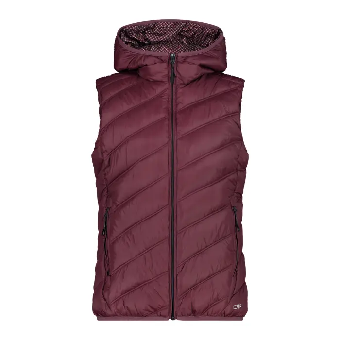 Gilet con cappuccio da donna CMP