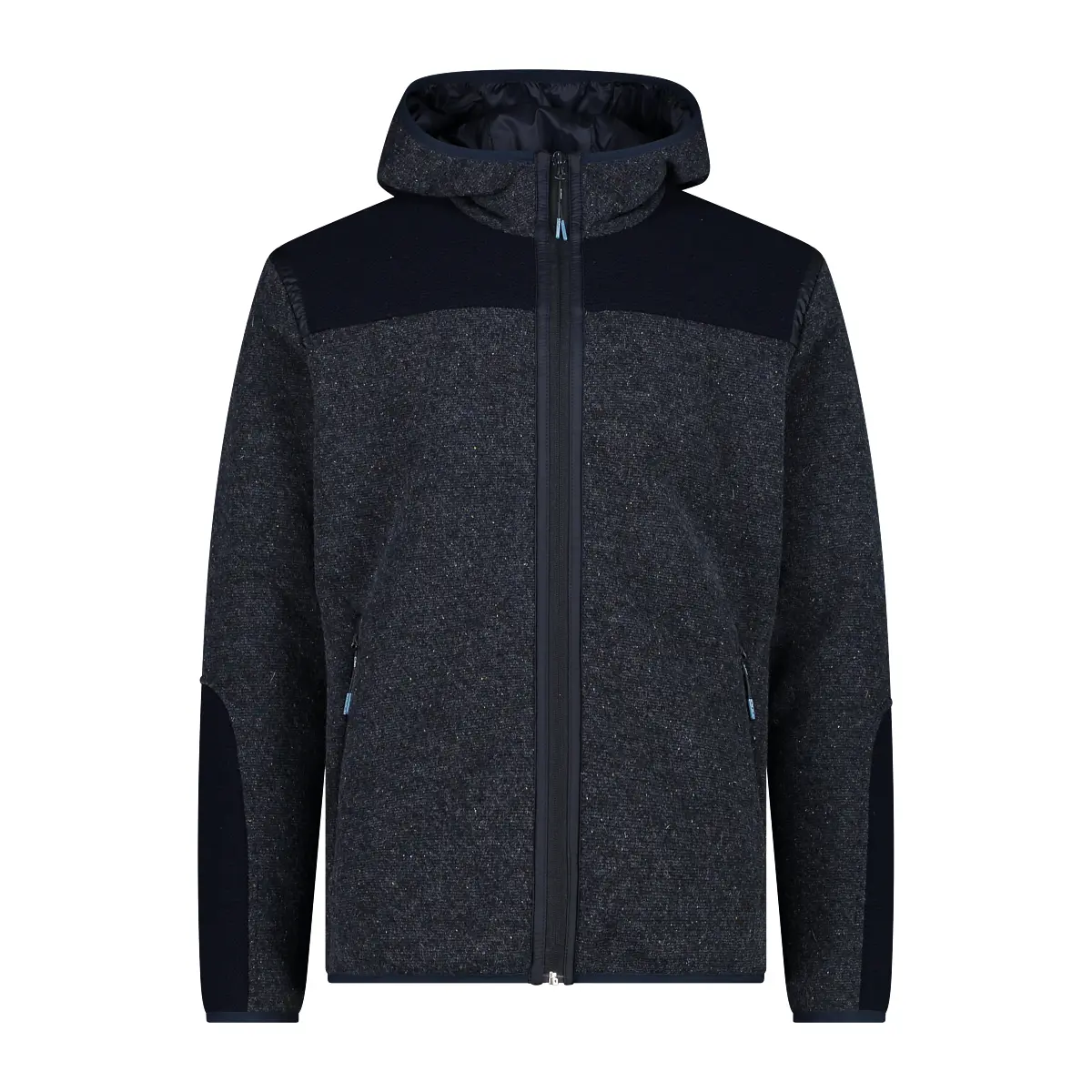 Wooltech zip-up hoodie CMP