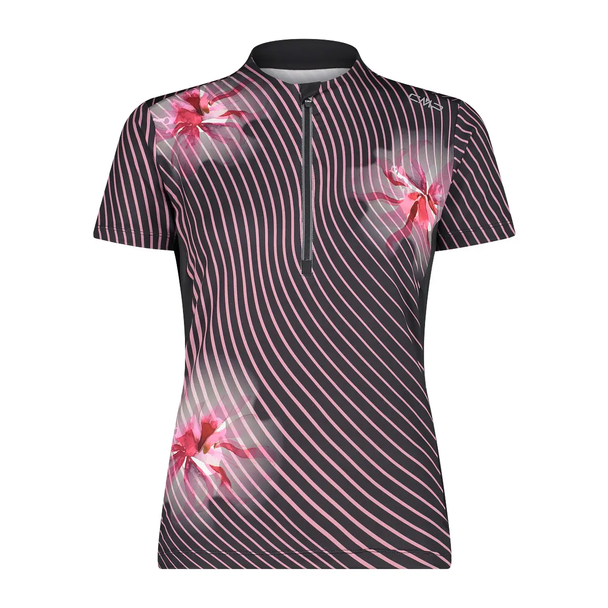 Maglia donna con mezza zip CMP