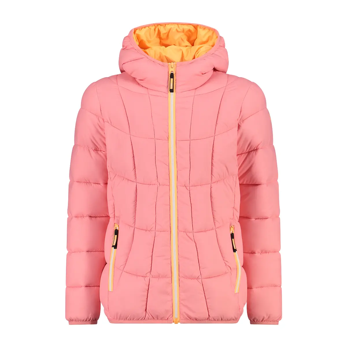 Piumino con cappuccio da bambina CMP
