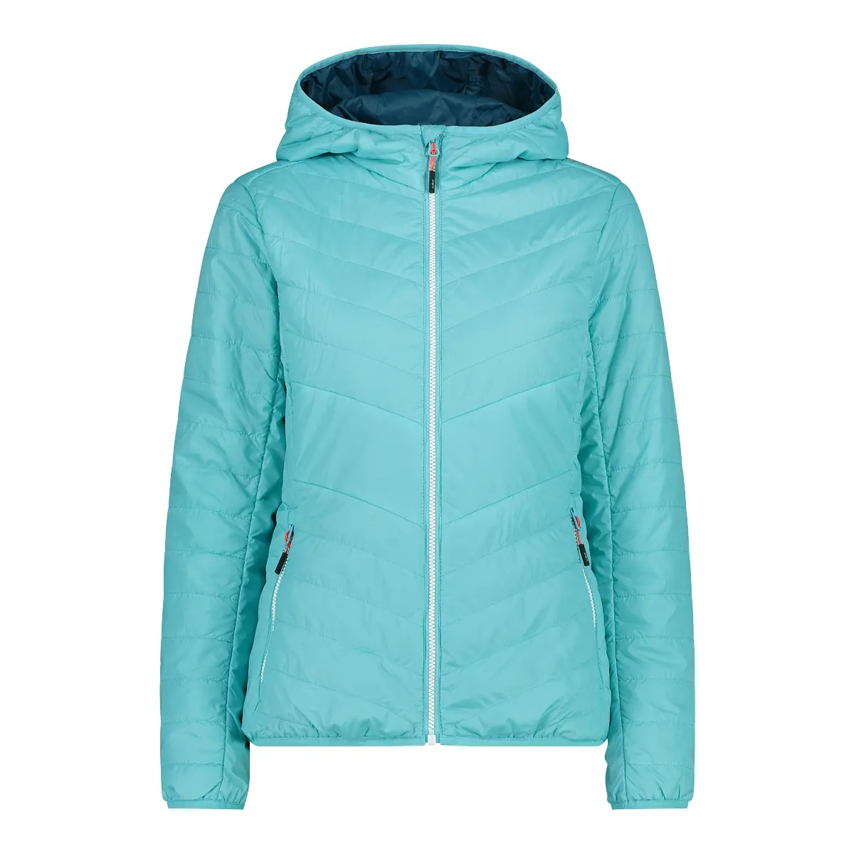 Piumino con cappuccio da donna CMP