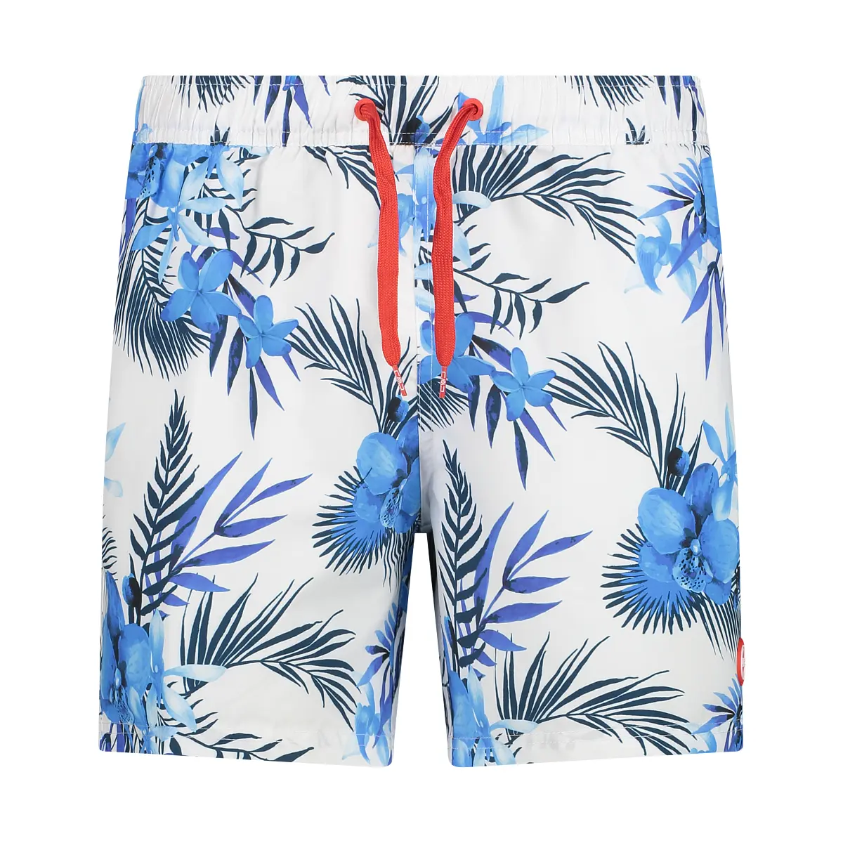 Pantaloncini da bagno con motivo tropicale CMP
