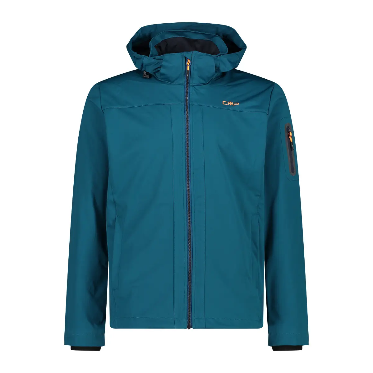 Zipped hooded hiking jacket CMP
