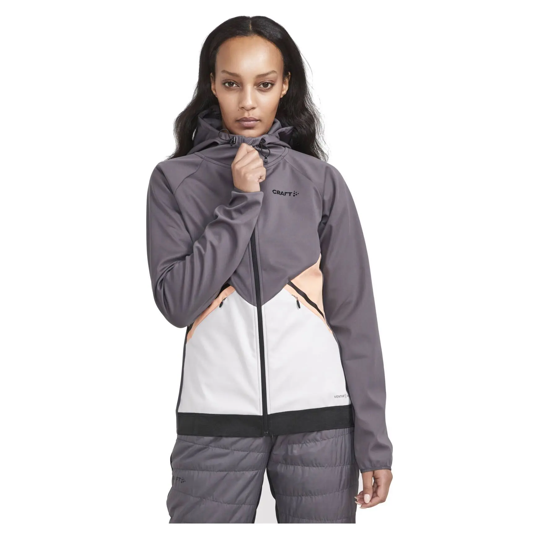 Windjack met capuchon voor dames Craft Glide